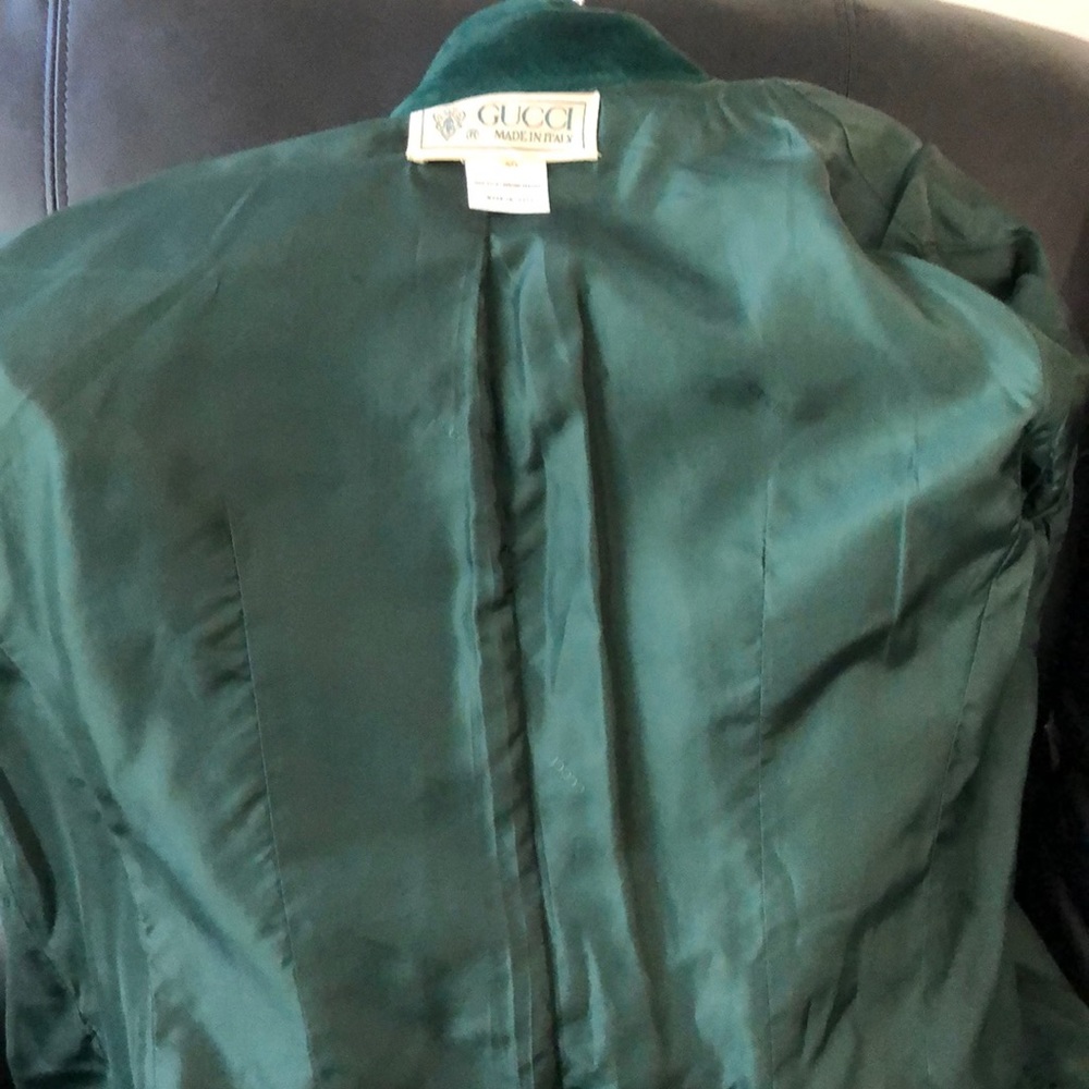 “Gucci Authentic Suede Vintage Blazer - Picture 4 of 7